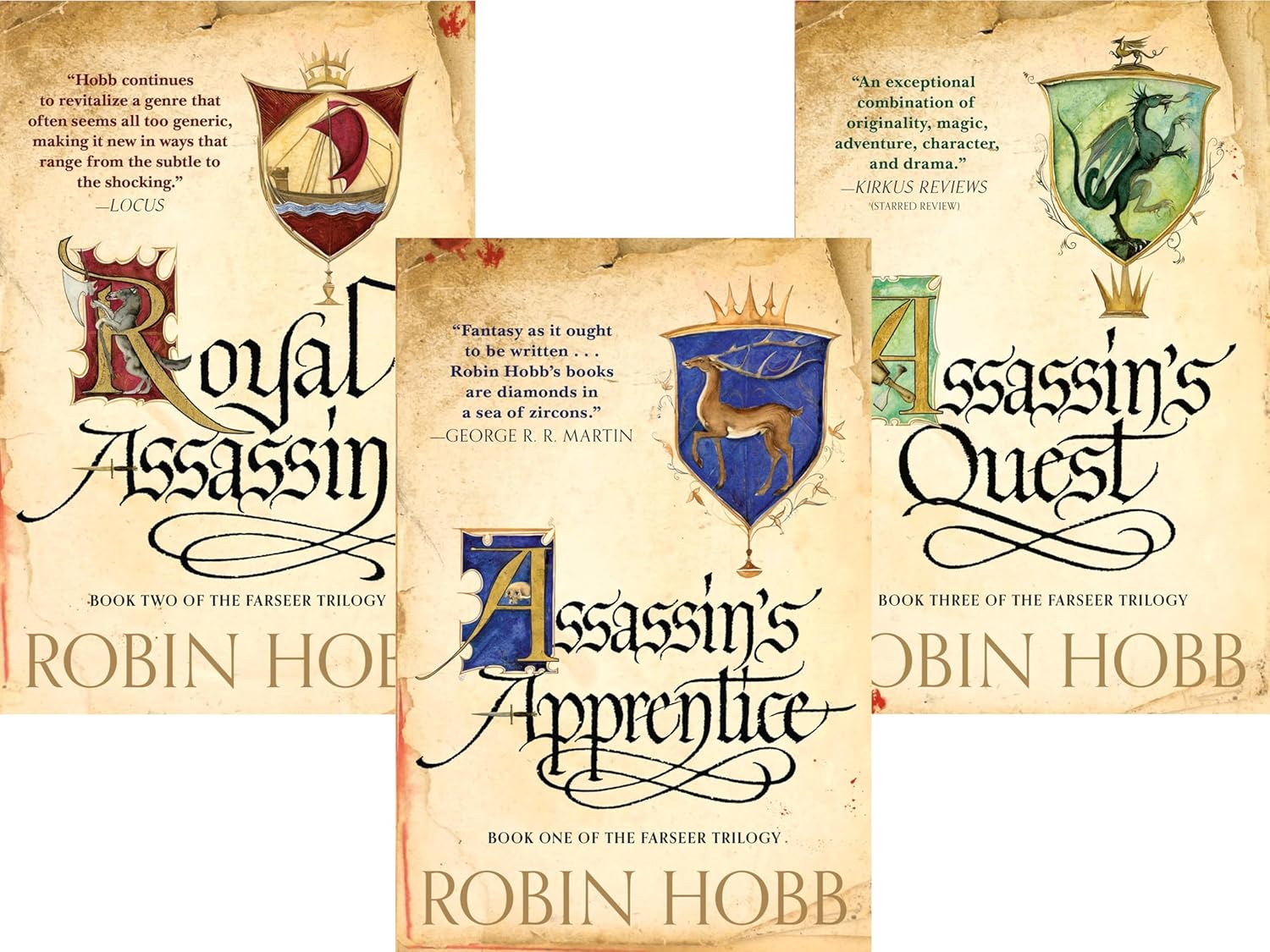 The Farseer Trilogy Collection 3 Books Set By Robin Hobb (Assassin’s Apprentice, Royal Assassin, Assassin’s Quest) by Robin Hobb