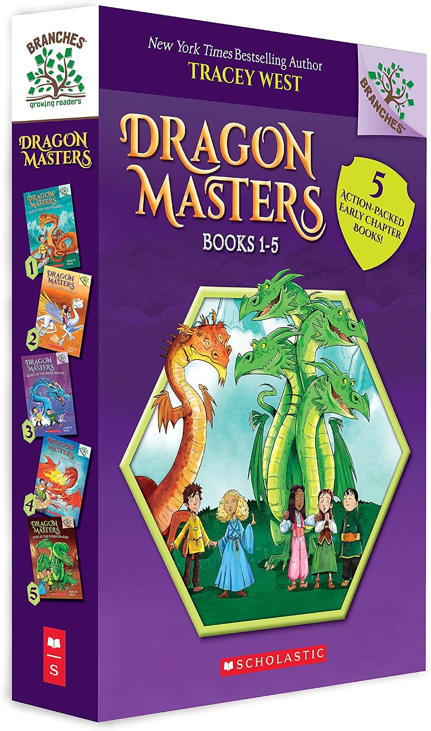 Dragon Masters, Books 1-5: A Branches Box Set by Tracey West