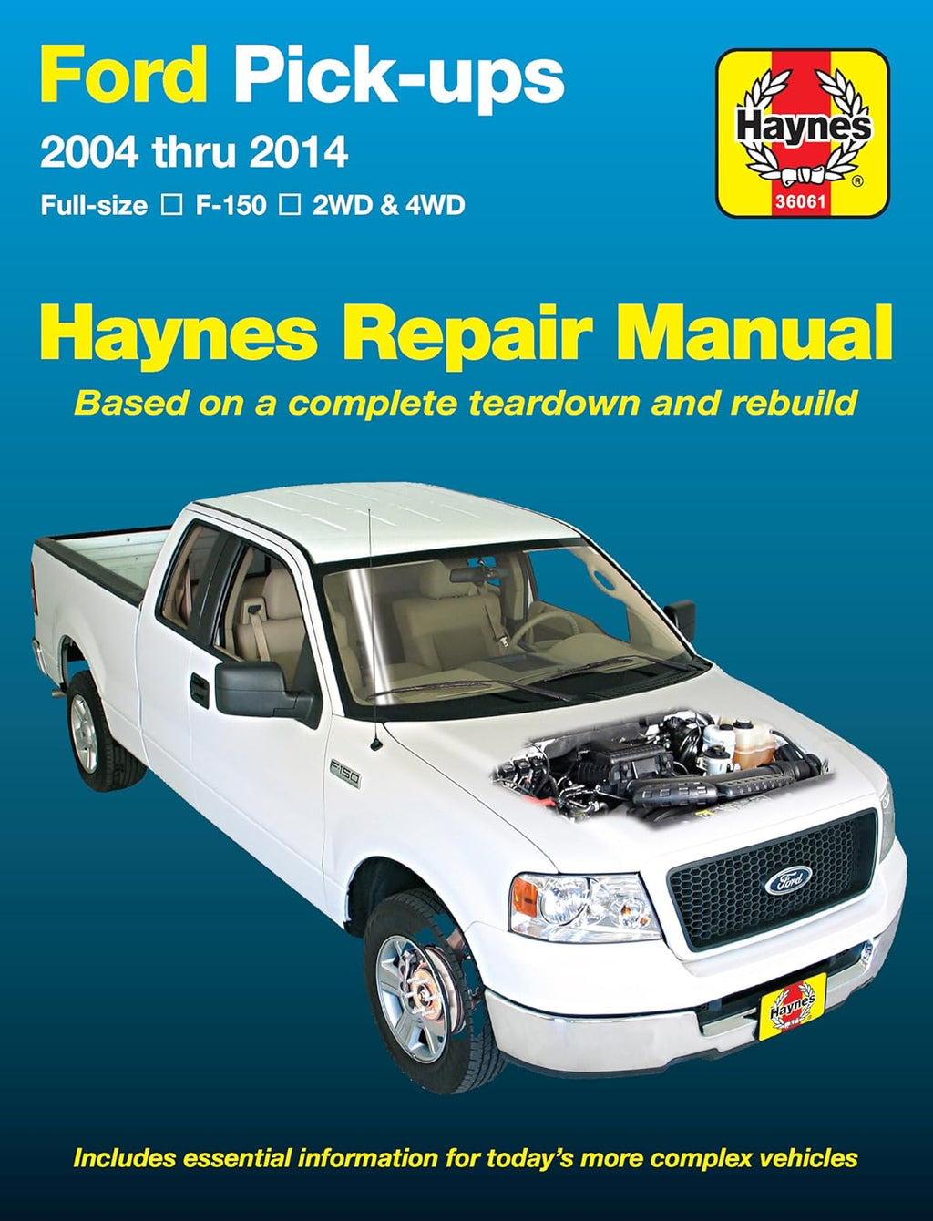 Haynes Ford Petrol Pick-Ups F-150 2WD & 4WD (2004-2014) Haynes Repair Manual (Paperback) by Editors of Haynes Manuals