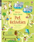 Wipe-Clean Pet Activities: A Fun Interactive Book for Kids (Ages 3-5) About Mazes, Tracing, and Developing Writing Skills by Kirsteen Robson
