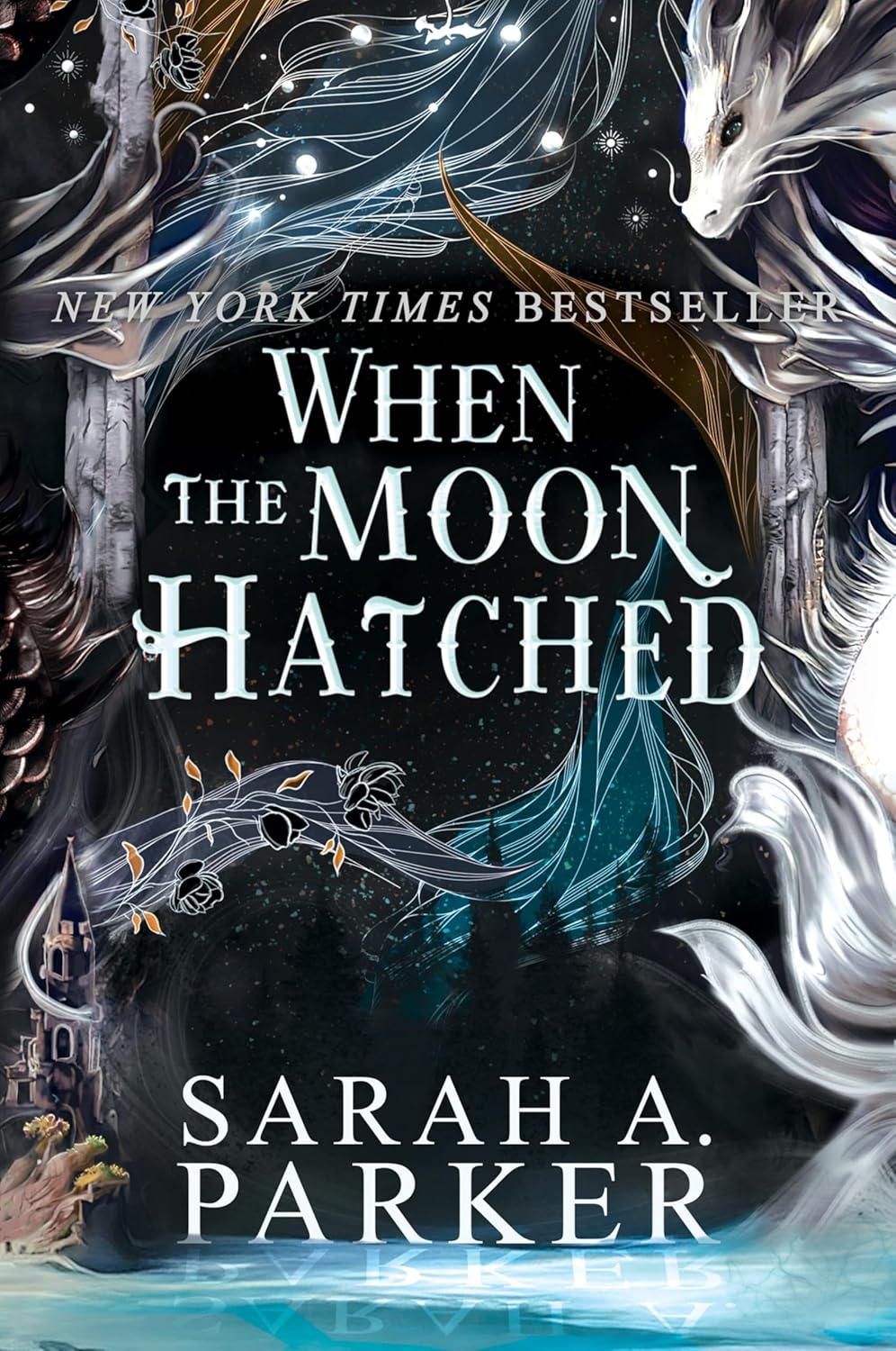 When the Moon Hatched: A Fast-Paced Romantasy with Undeniable Chemistry in a Stunning Immersive World (The Moonfall Series, 1) by Sarah A. Parker