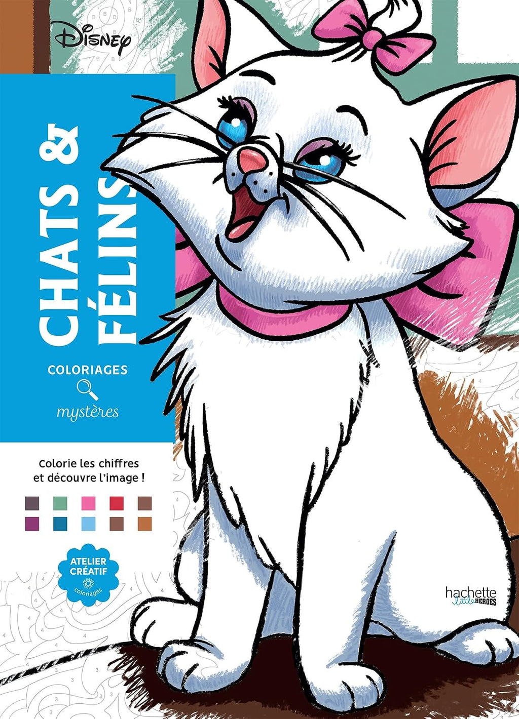 Coloriages mystères Disney - Chats et félins by Alexandre Karam