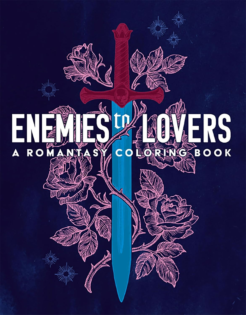 Enemies to Lovers: A Romantasy Coloring Book (Dover Adult Coloring Books) by Ana Bidault