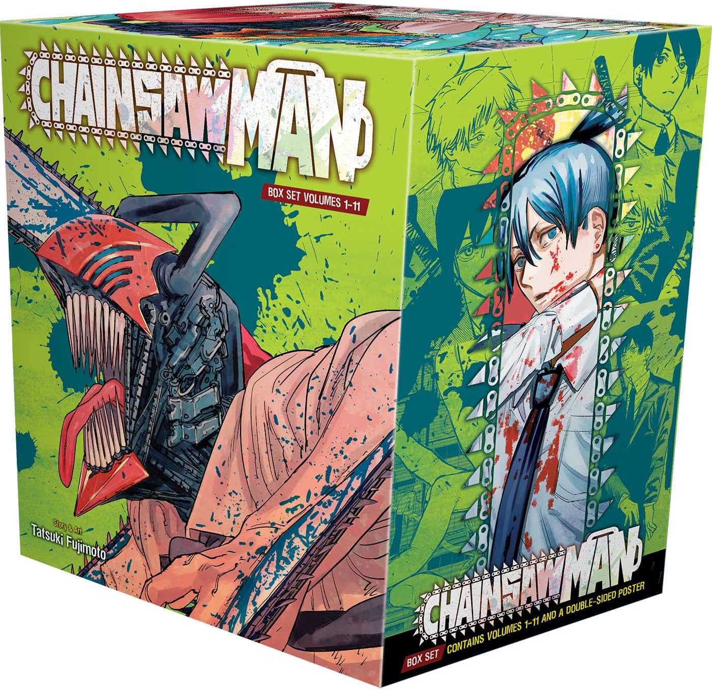 Chainsaw Man Box Set: Includes volumes 1-11 by Tatsuki Fujimoto