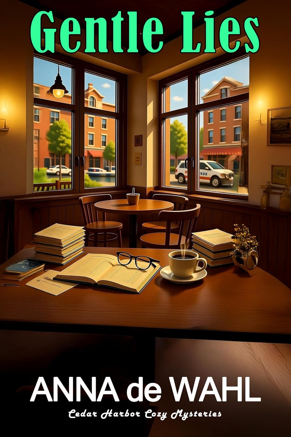 Gentle Lies: Cedar Harbor Cozy Mysteries by Anna de Wahl