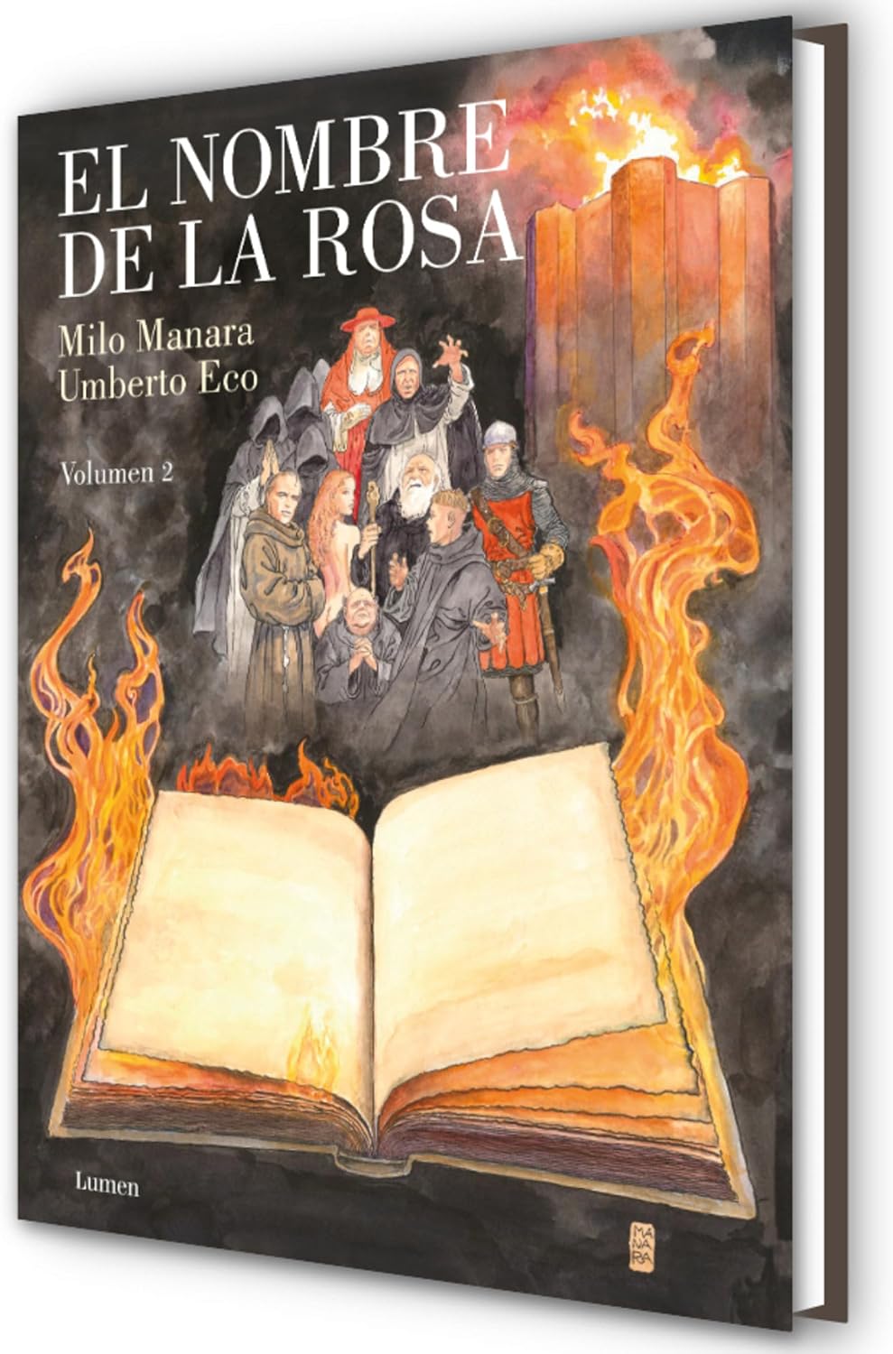 El nombre de la rosa (la novela gráfica) 2 / The Name of the Rose. Graphic Novel Volume 2 (Spanish Edition) by Umberto Eco