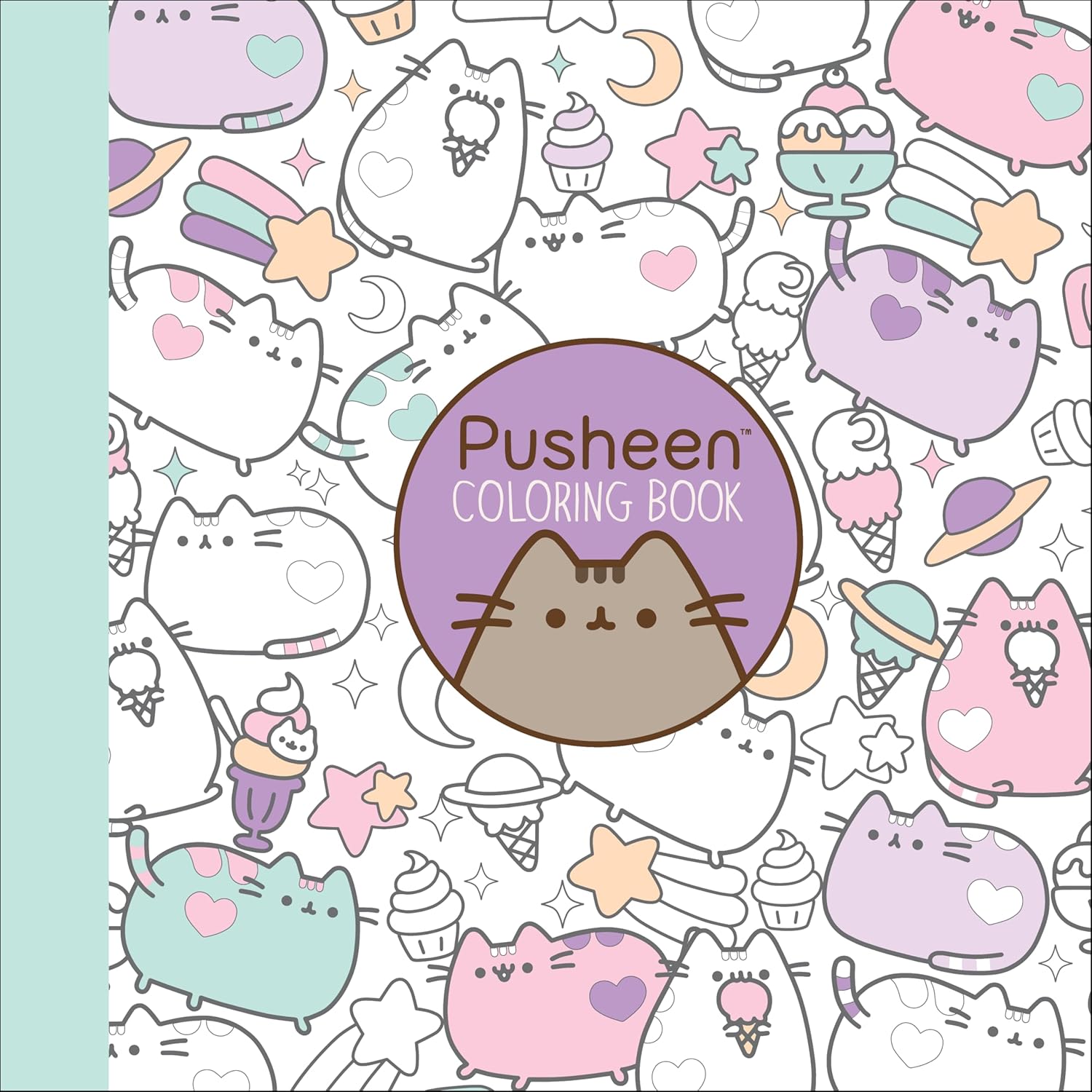 Pusheen Coloring Book (A Pusheen Book) by Claire Belton