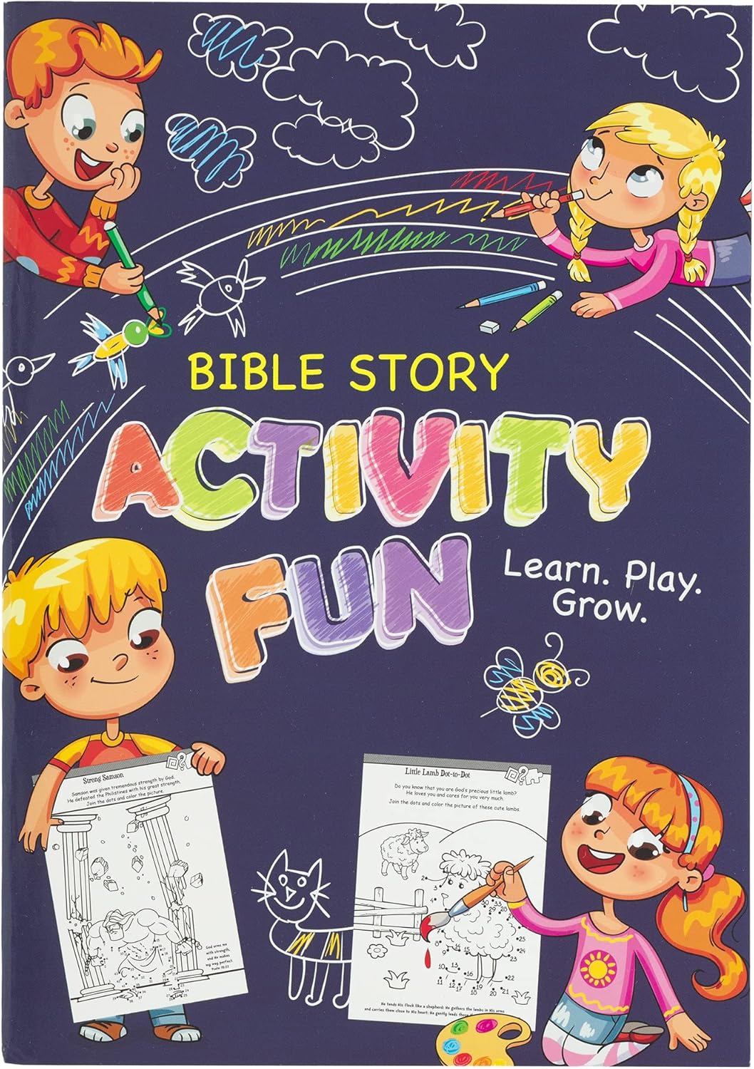 Bible Story Activity Fun - Learn Play Grow by Christian Art Kids