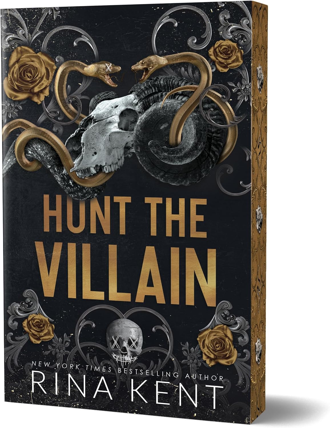 Hunt the Villain (Deluxe Edition): A M/M Mafia Romance (Kiss the Villain, 2) by Rina Kent