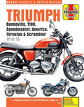 Triumph, Bonneville, T100, Speedmaster, America, Thruxton & Scrambler (2001-2015) Haynes Repair Manual (Haynes Powersports) by Editors of Haynes Manuals