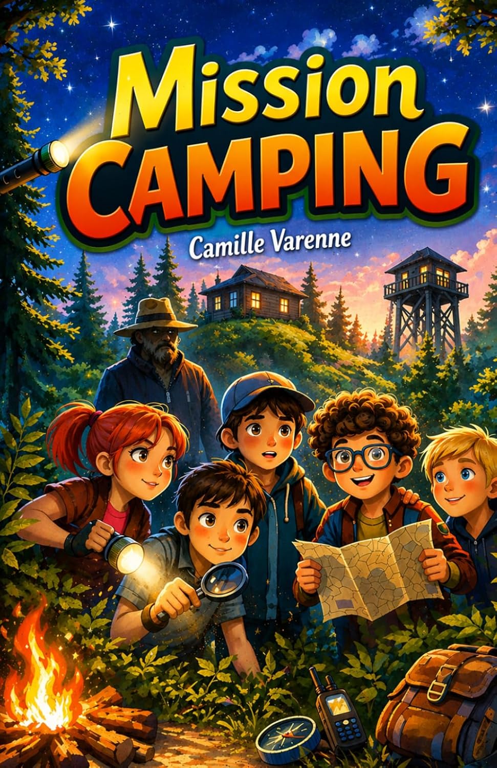 Mission Camping: Enquête jeunesse captivante dès 10 ans — Mystère, amitié et aventure au camp de vacances (French Edition) by Camille VARENNE