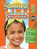 Math Plus Reading Workbook: Summer Before Grade 3 (Summer Link) by Brighter Child