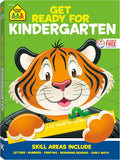School Zone Get Ready for Kindergarten Workbook: 256 Pages, Early Learning Activities, ABCs, Letters, Numbers & Early Math, Ages 5–6 by School Zone