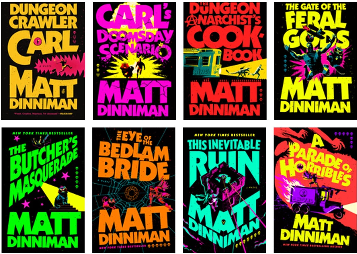 Dungeon Crawler Carl Series 8 Book set Vol. 1–8 (Hardcover)(Dungeon Crawler Carl)