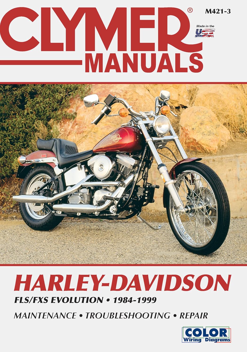 Clymer Harley-Davidson: FLS/FXS Soft Tail Big-Twin Evolution 1984-1999 by Clymer Staff