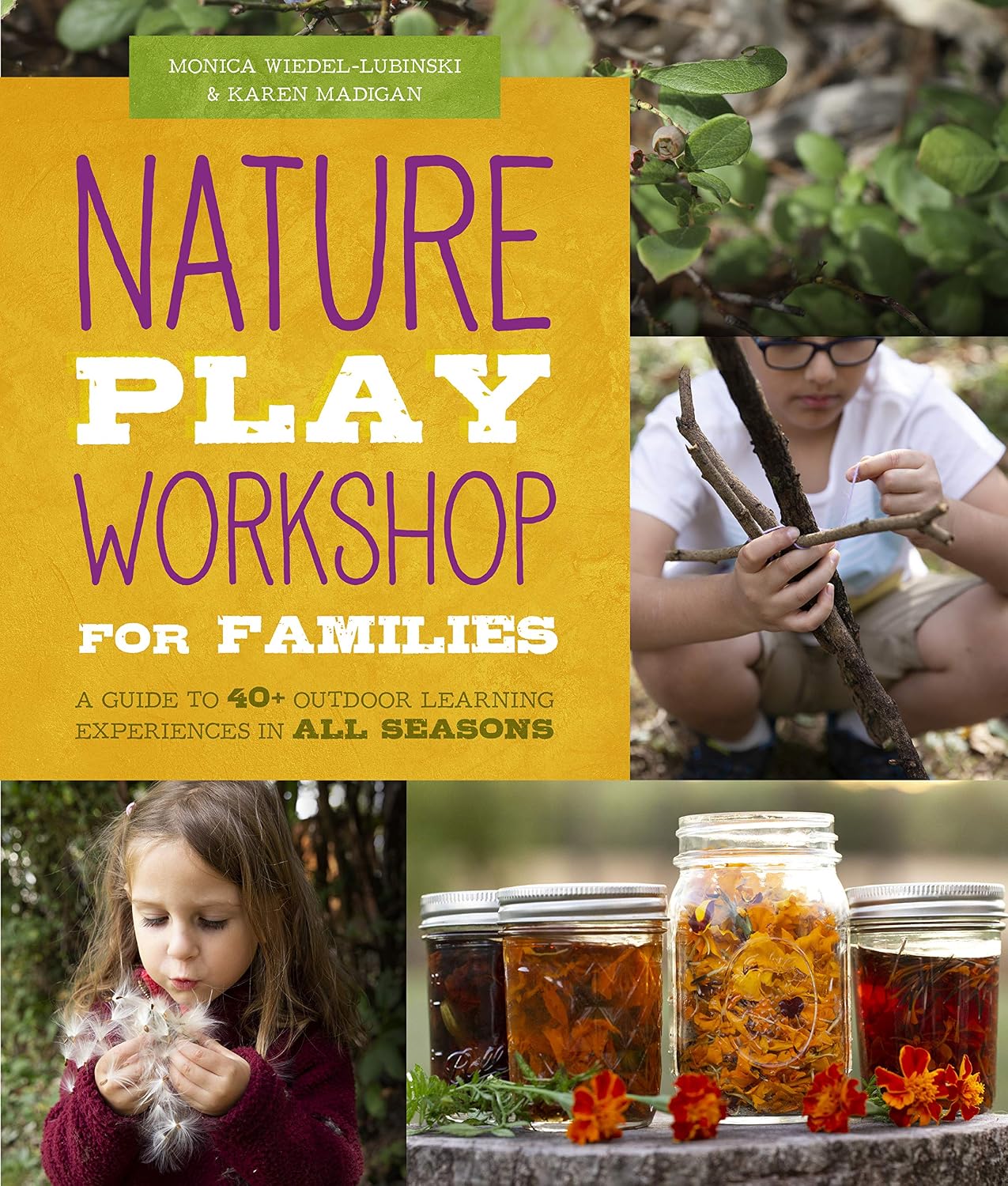 Nature Play Workshop for Families: A Guide to 40+ Outdoor Learning Experiences in All Seasons (Workshop for Kids) by Monica Wiedel-Lubinski