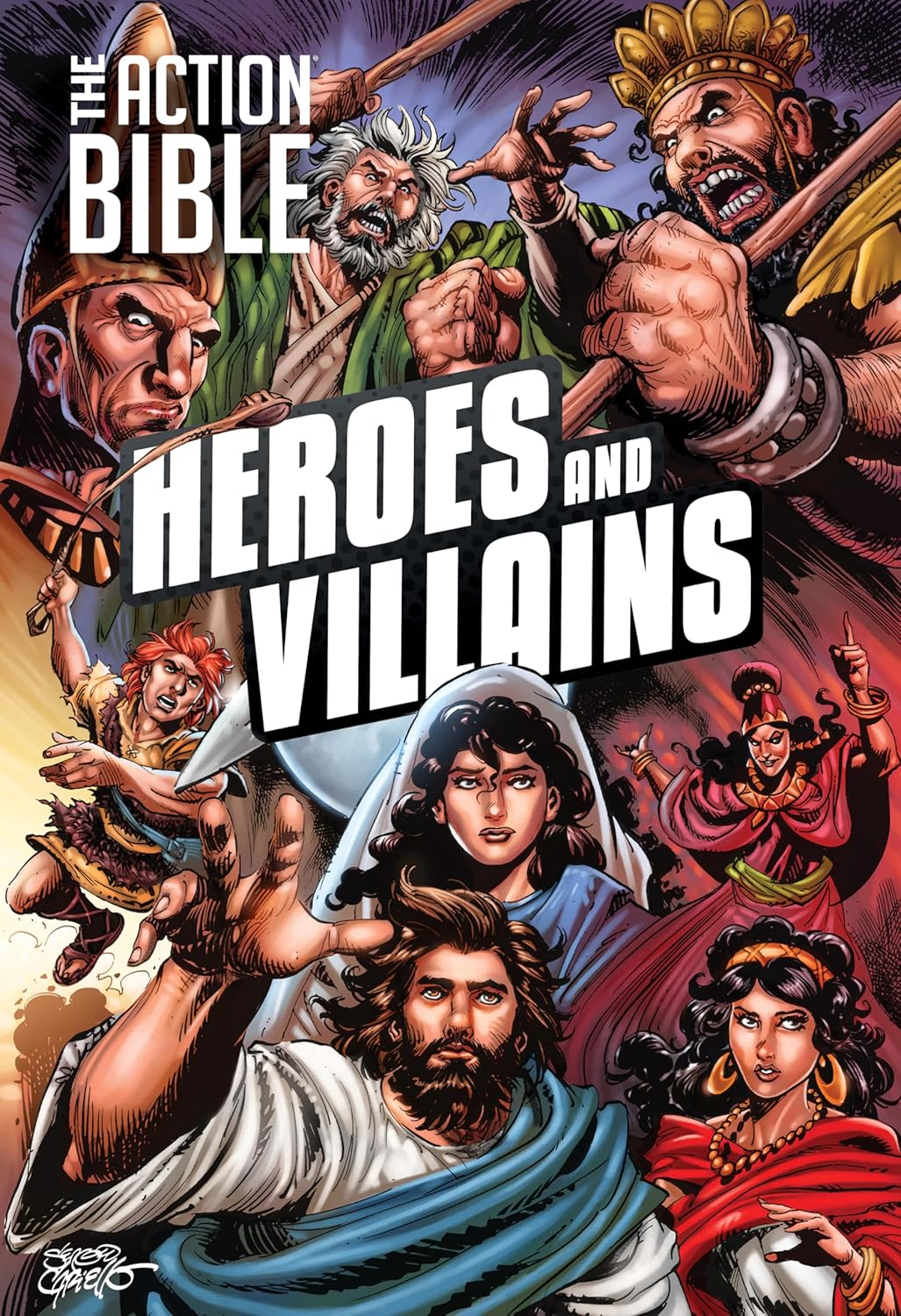 The Action Bible: Heroes and Villains by The Action Bible