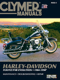 Harley-Davidson FLH/FLT/FXR Evolution 1984-1998 (Clymer Motorcycle Repair Manual) by Penton Staff