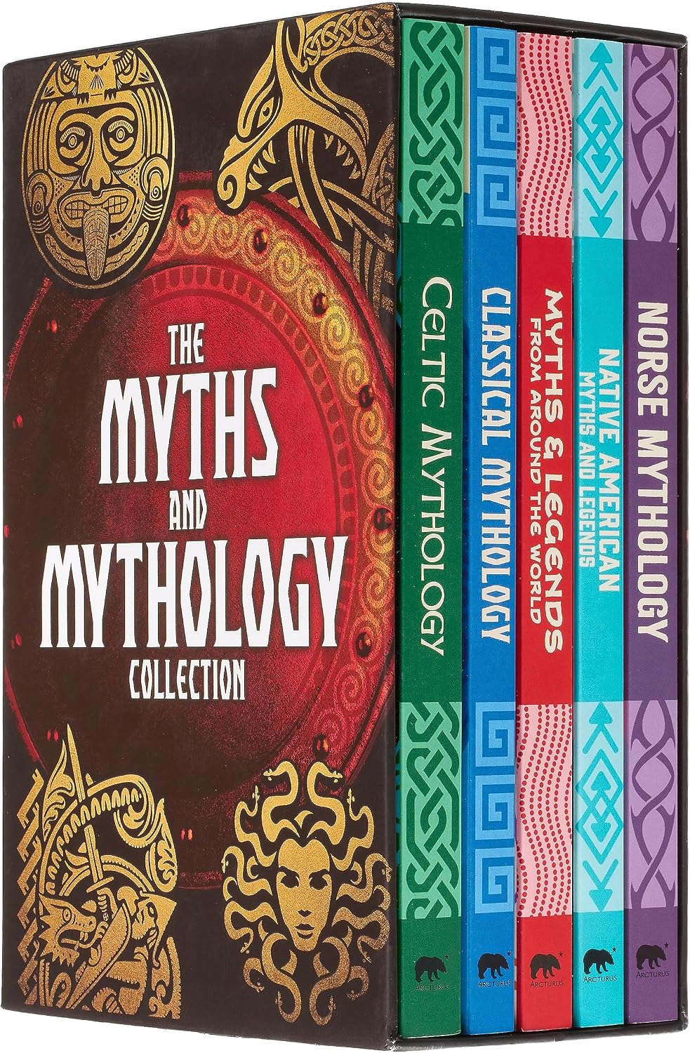 The Myths and Mythology Collection: 5-Book Paperback Boxed Set (Arcturus Classic Collections) by Nathaniel Hawthorne