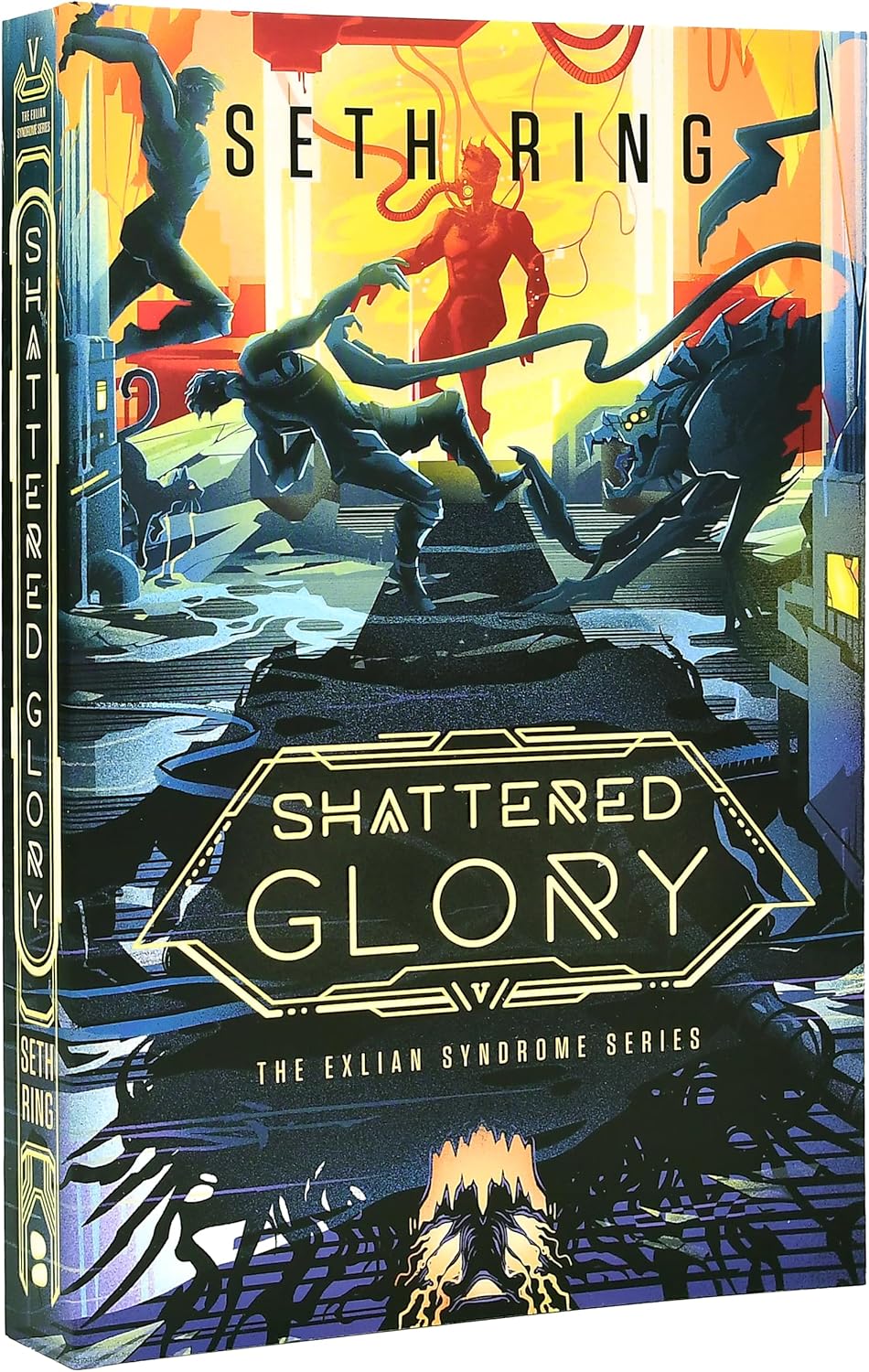 Shattered Glory: A Fantasy LitRPG Adventure (The Exlian Syndrome Series) by Seth Ring