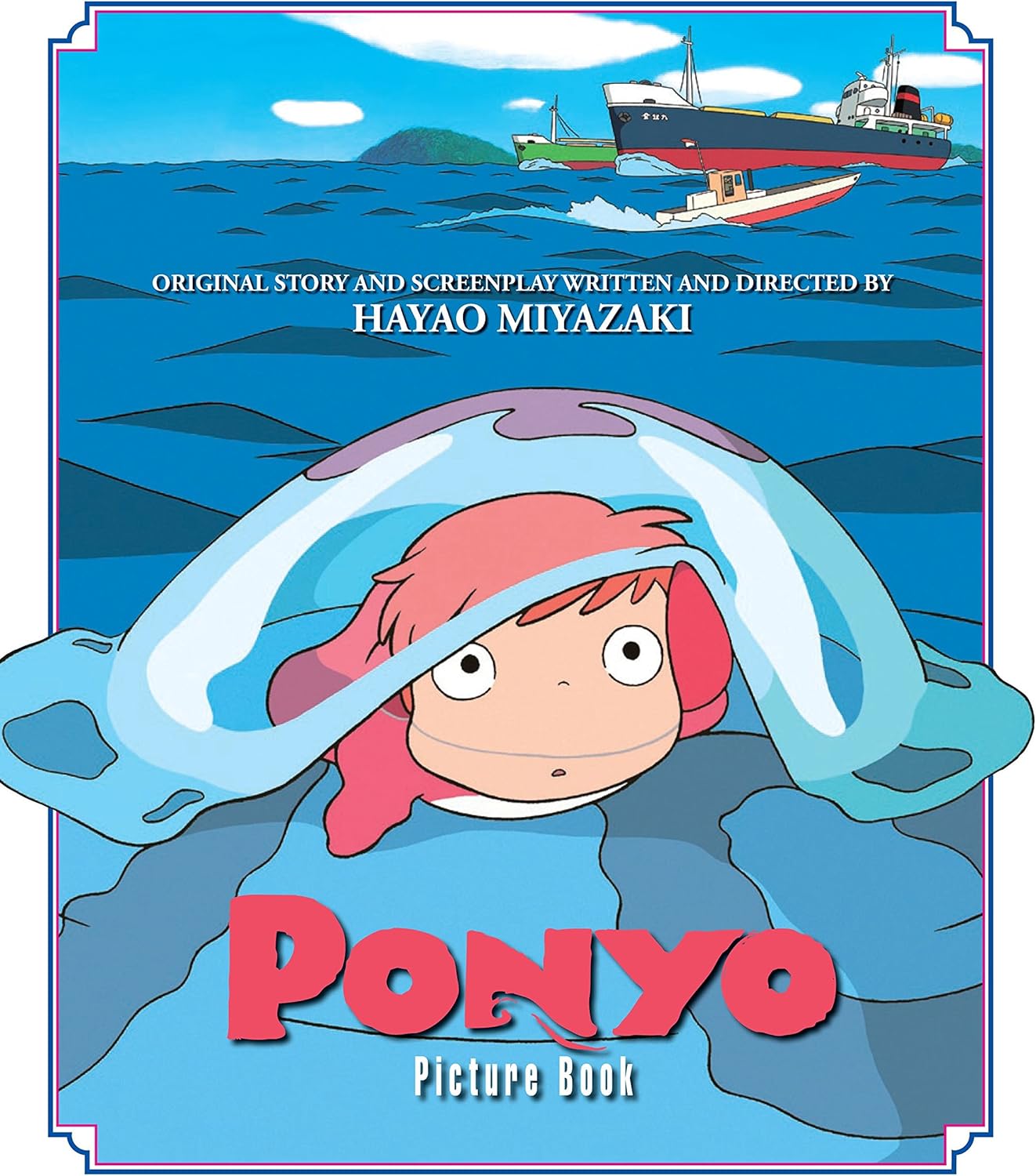 Ponyo Picture Book by Hayao Miyazaki