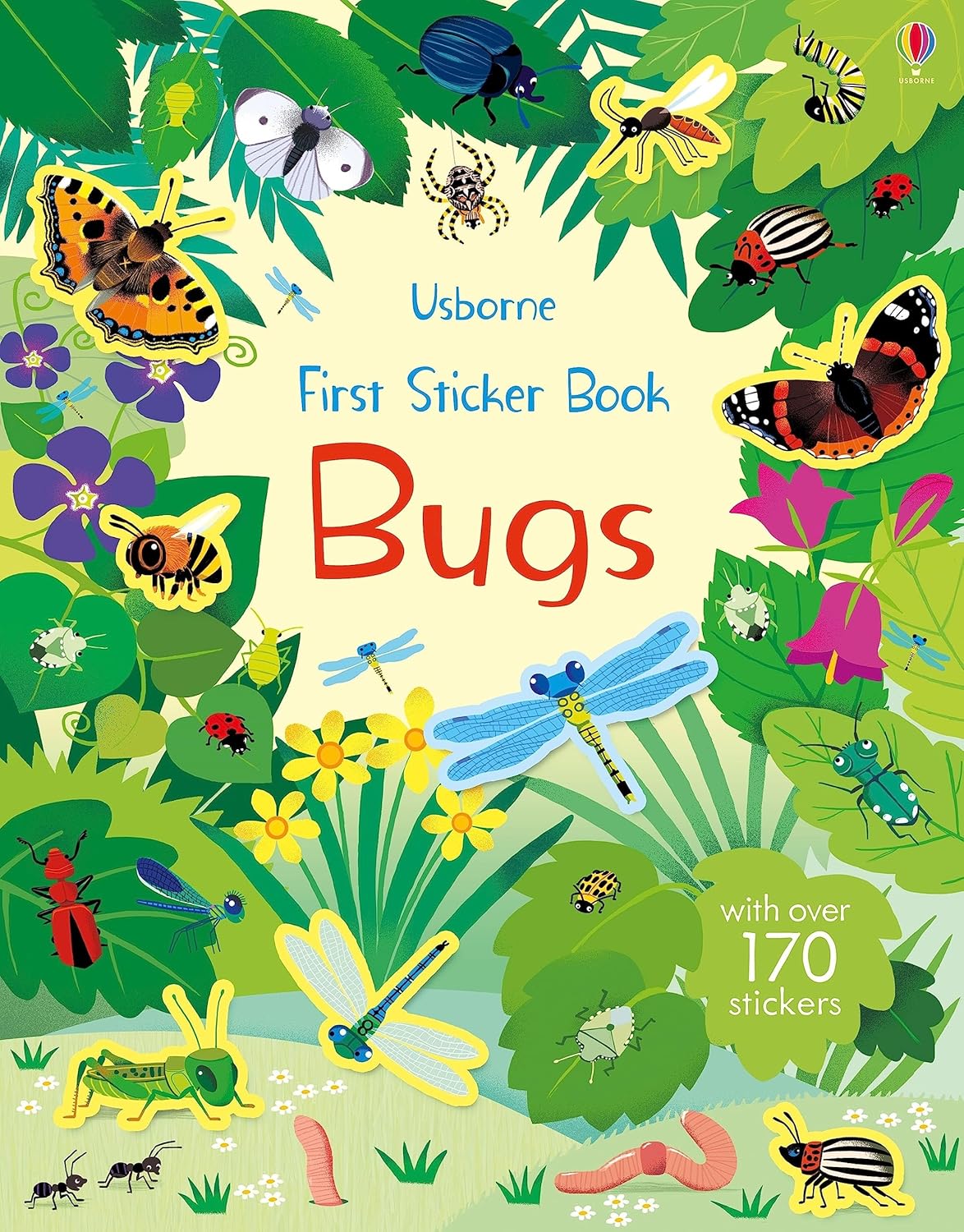 First Sticker Book Bugs: An Interactive Sticker Book About Nature's Bugs for Kids (Ages 3-5) by Caroline Young