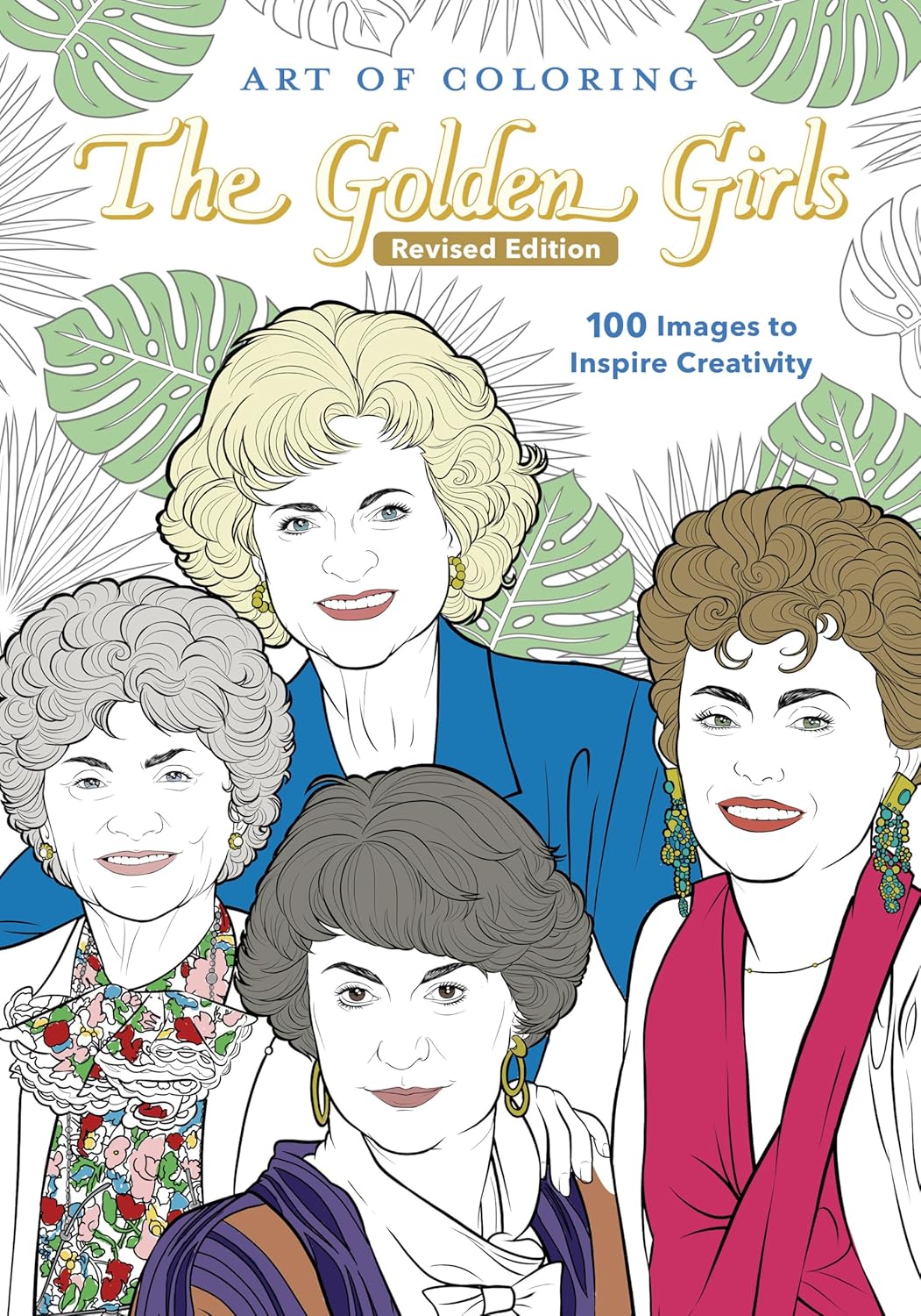 Art of Coloring: Golden Girls by Disney Books