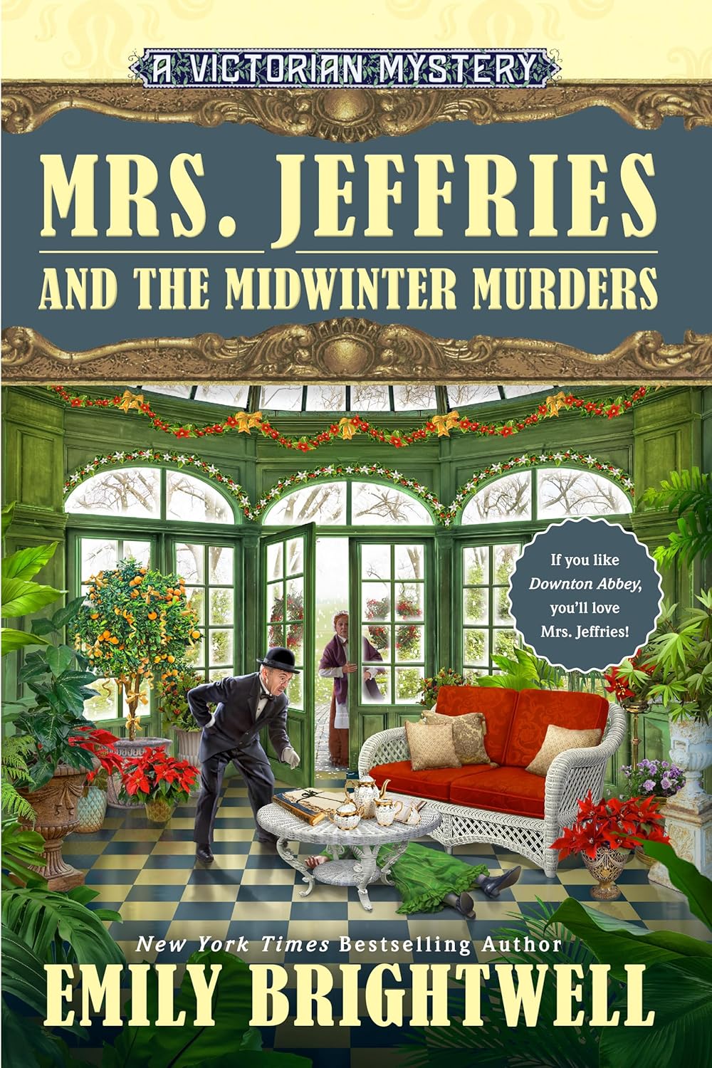 Mrs. Jeffries and the Midwinter Murders (A Victorian Mystery) by Emily Brightwell