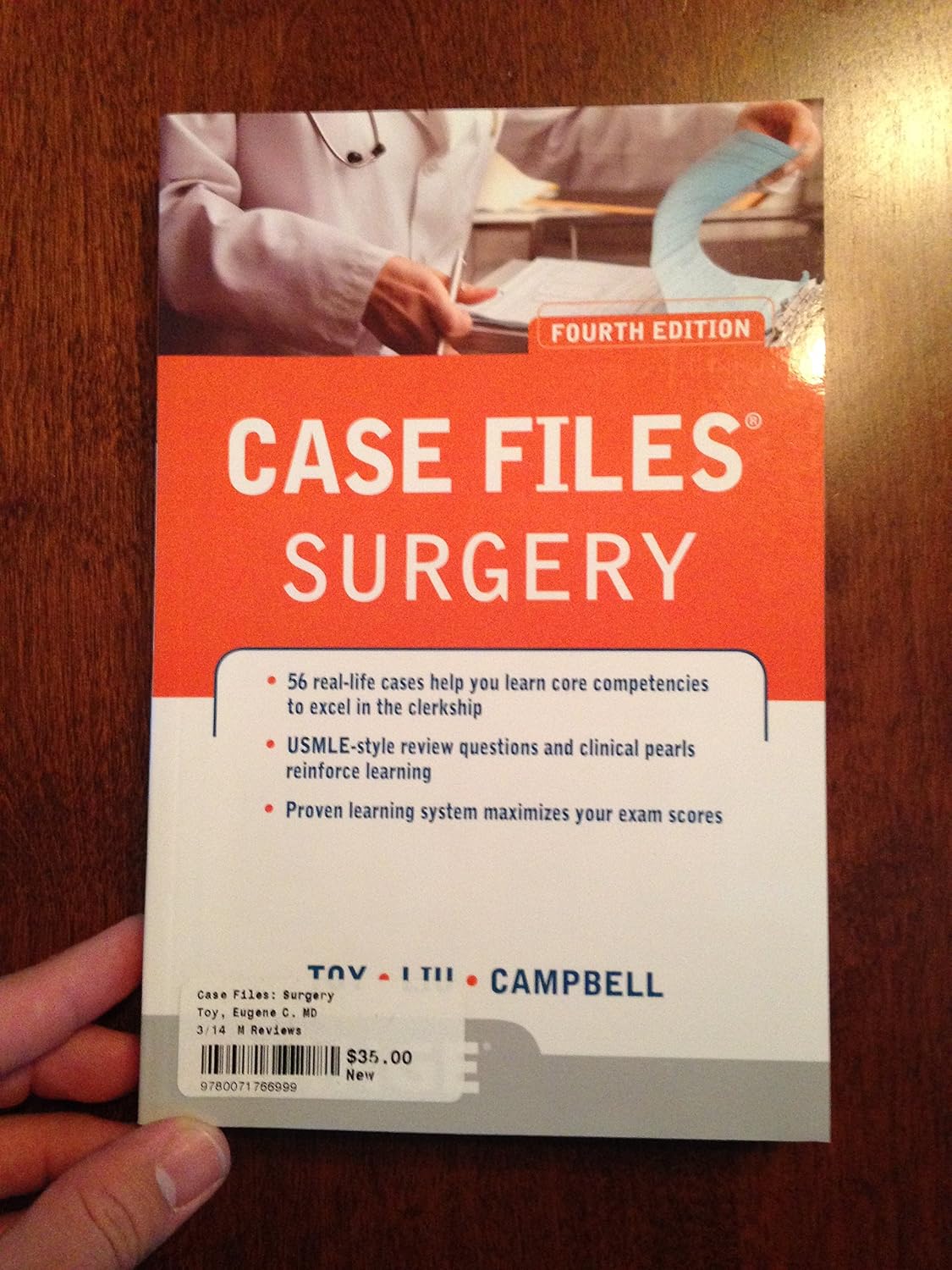 Case Files Surgery, Fourth Edition (LANGE Case Files) by Eugene Toy