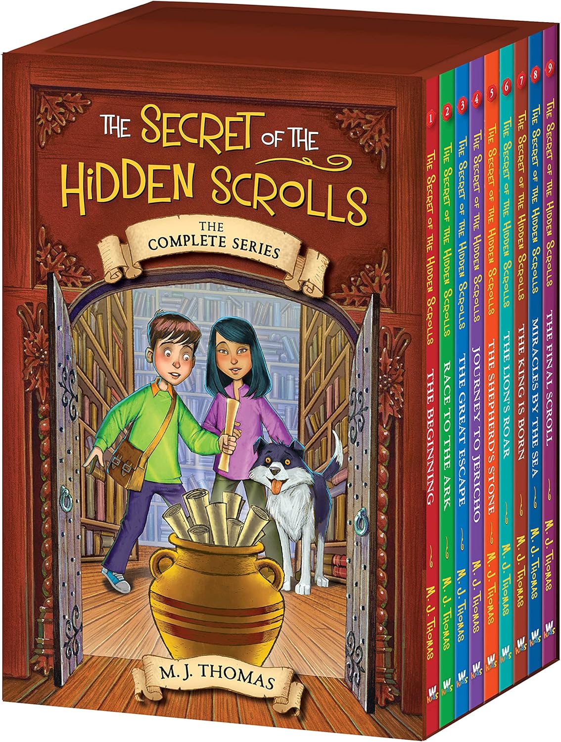The Secret of the Hidden Scrolls: The Complete Series by M. J. Thomas