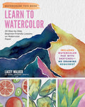Learn to Watercolor: 20 Step-by-Step Beginner-Friendly Lessons on Watercolor Paper - Includes Watercolor Pad with Sketches – No Drawing Required! (Watercolor This Book) by Lacey Walker