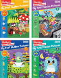 Highlights My First Hidden Pictures 2026 Activity Books for Kids Ages 3-6, 4-Book Set of Travel-Friendly Screen Free Seek and Find Fun with Stickers by Highlights