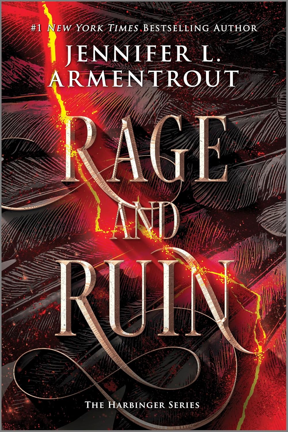 Rage and Ruin: A Dark YA Romantasy Where Forbidden Love Meets a Race Against Time (The Harbinger Series, 2) by Jennifer L. Armentrout