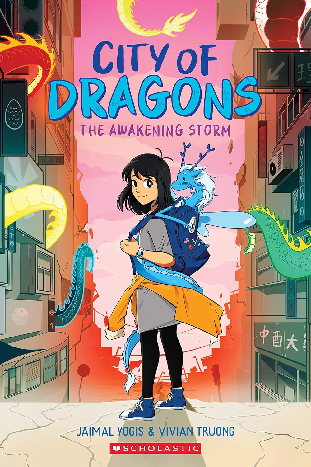The Awakening Storm: A Graphic Novel (City of Dragons #1) by Jaimal Yogis