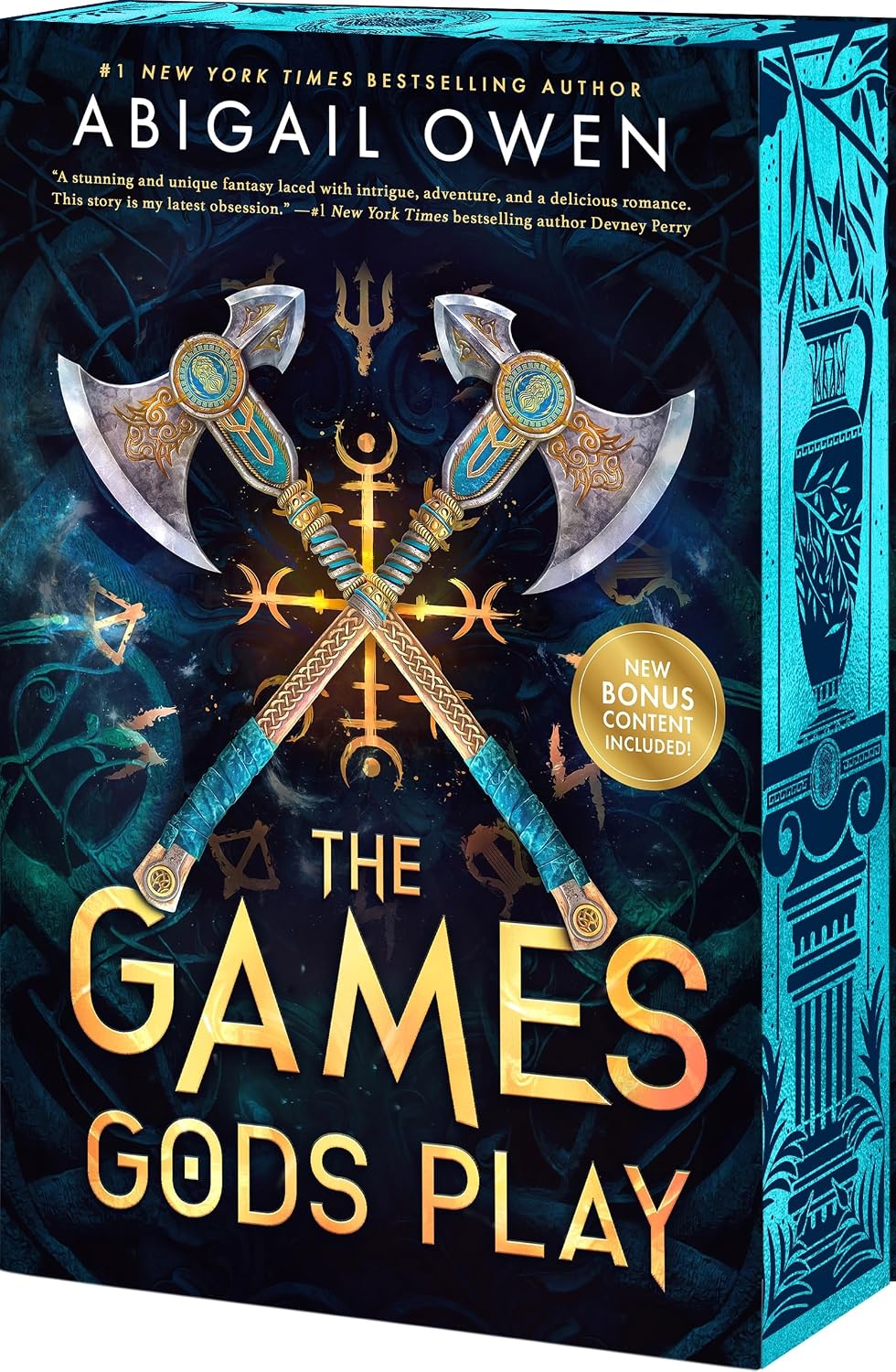 The Games Gods Play: An Enemies-to-Lovers Greek Gods Romantasy (The Crucible, 1) by Abigail Owen