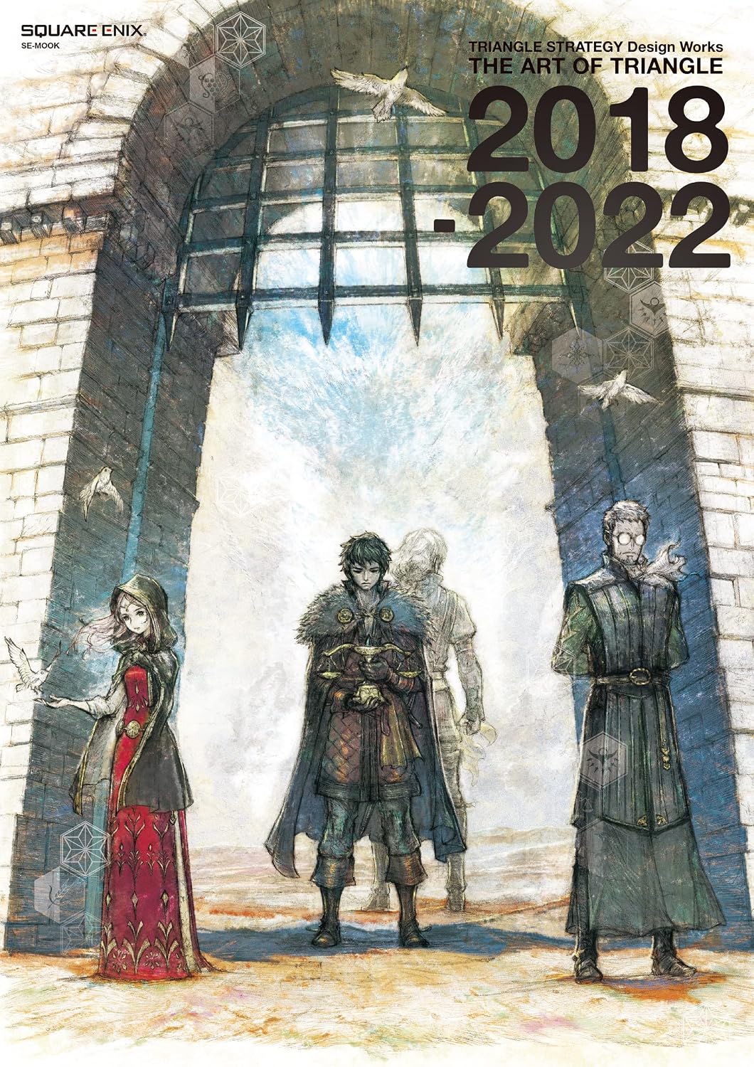TRIANGLE STRATEGY DESIGN WORKS THE ART OF TRIANGLE 2018-2022 (ARTBOOK VO JAPONAIS) by SQUARE ENIX