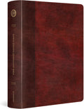 ESV Single Column Journaling Bible, Large Print (TruTone, Burgundy/Red, Timeless Design): Holy Bible, English Standard Version by ESV Bibles