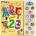 ABC & 123 Learning Songs: Interactive Children's Sound Book (11 Button Sound) by Scarlett Wing