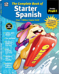The Complete Book of Starter Spanish Workbook, Alphabet, Numbers, Colors, Shapes, and More Vocabulary, Preschool, Kindergarten, and 1st Grade Language Learning Activities by Thinking Kids