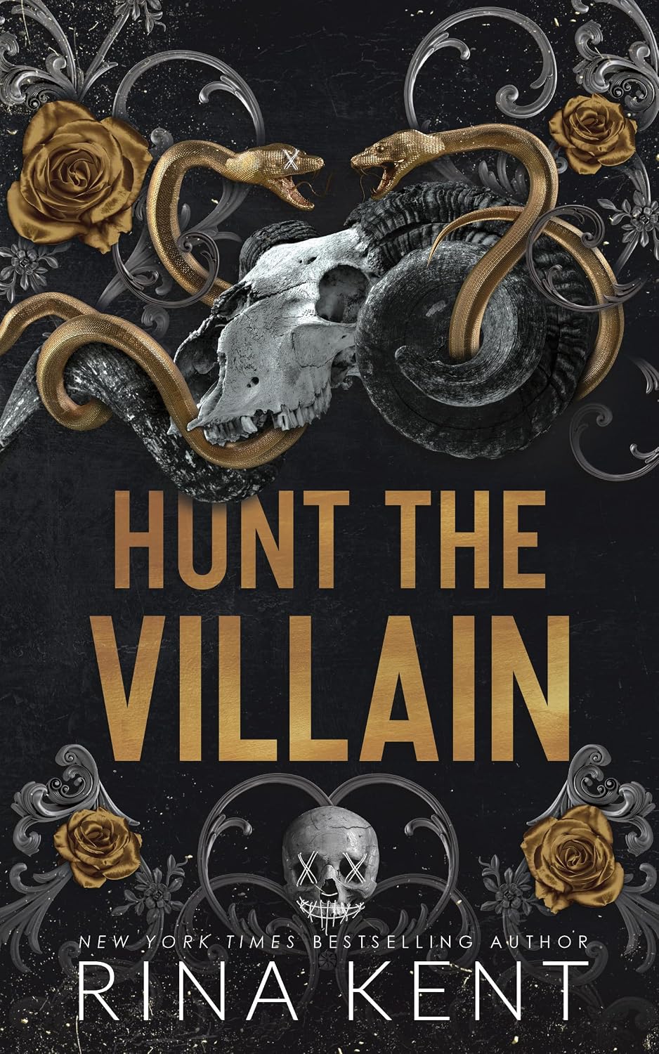 Hunt the Villain (Standard Edition): A M/M Mafia Romance (Kiss the Villain, 2) by Rina Kent