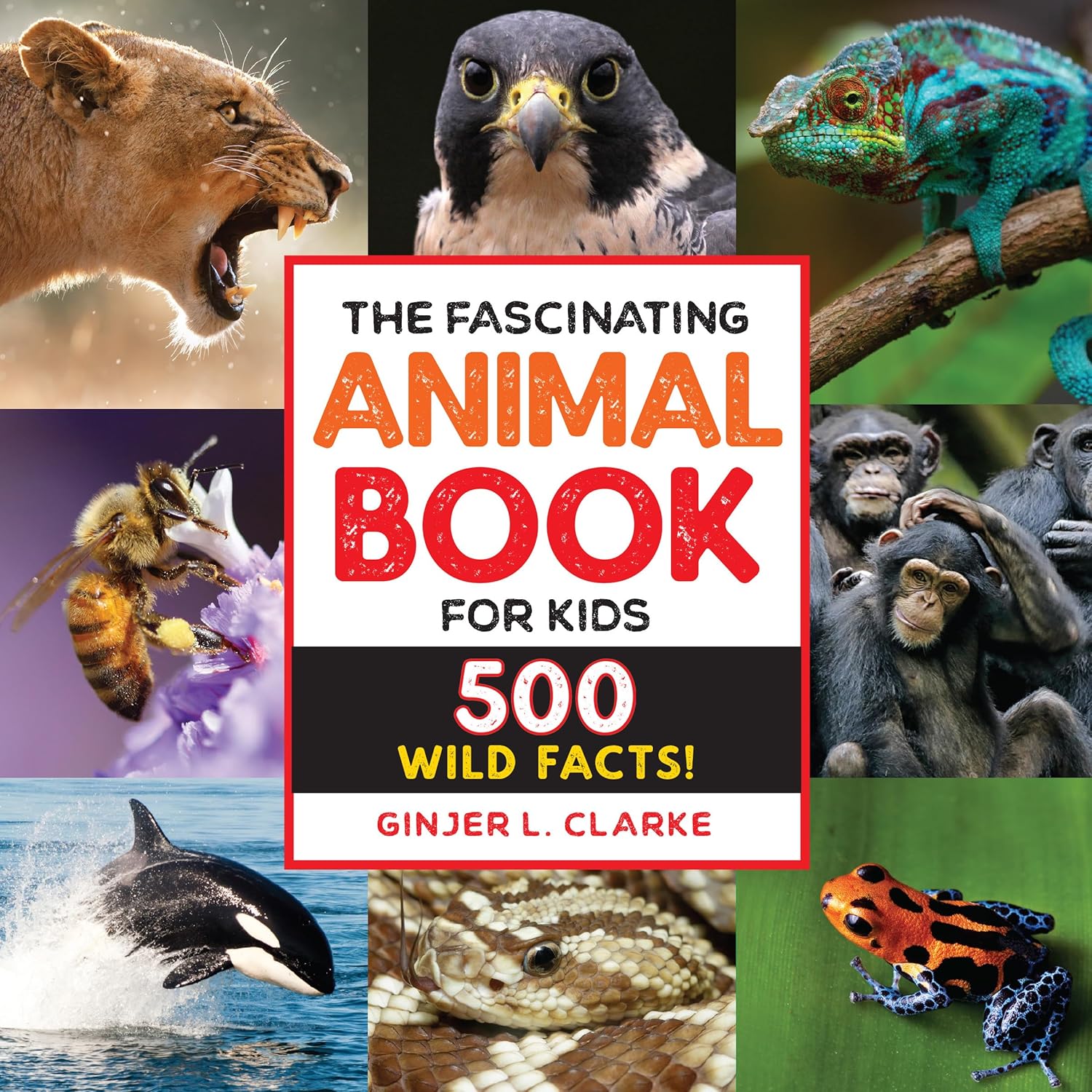 The Fascinating Animal Book for Kids: 500 Wild Facts! (Fascinating Facts) by Ginjer Clarke