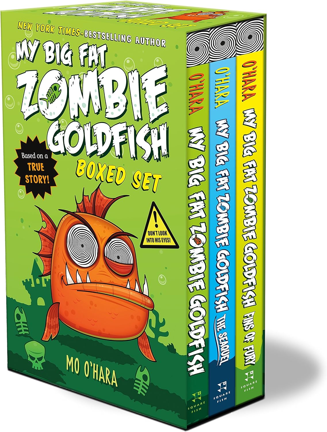 My Big Fat Zombie Goldfish Boxed Set: (My Big Fat Zombie Goldfish; The Seaquel; Fins of Fury) by Mo O'Hara