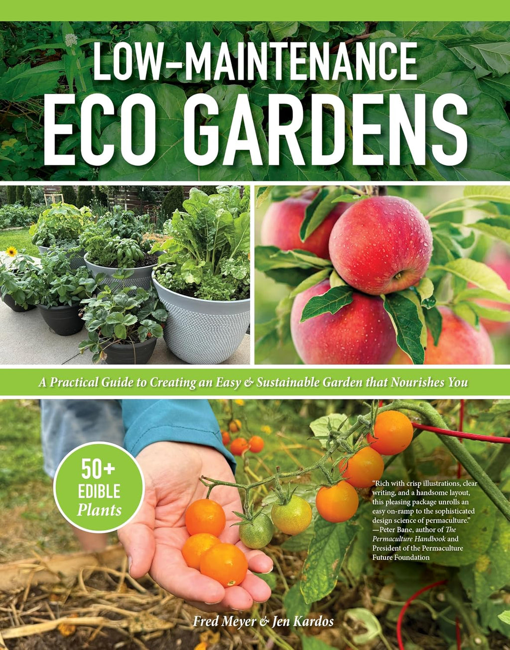 Low-Maintenance Eco Gardens: A Practical Guide to Creating an Easy & Sustainable Garden that Nourishes You (Creative Homeowner) Grow Food with Permaculture, Regenerative Gardening, and 60+ Plants by Fred Meyer