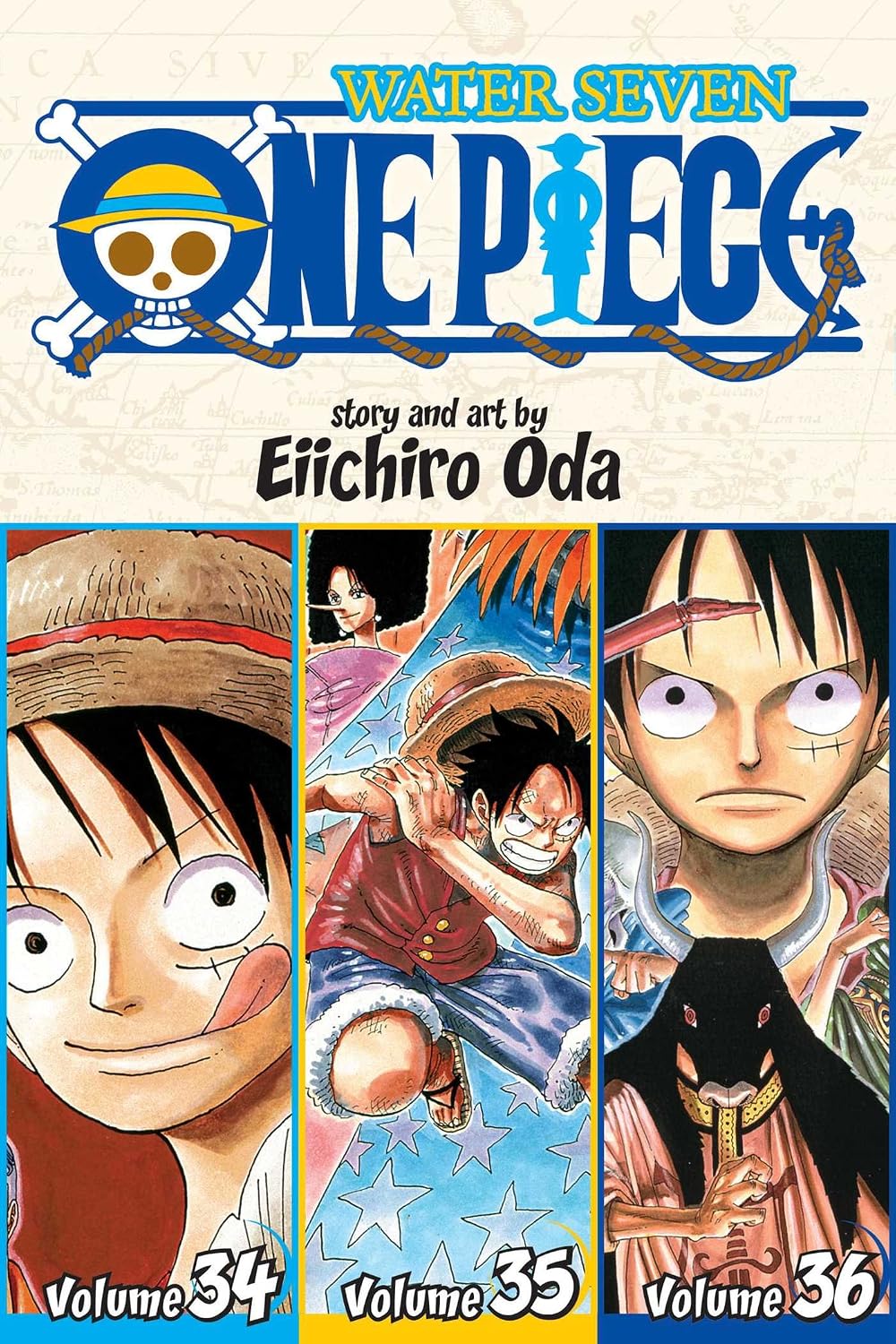 One Piece (Omnibus Edition), Vol. 12: Includes vols. 34, 35 & 36 by Eiichiro Oda