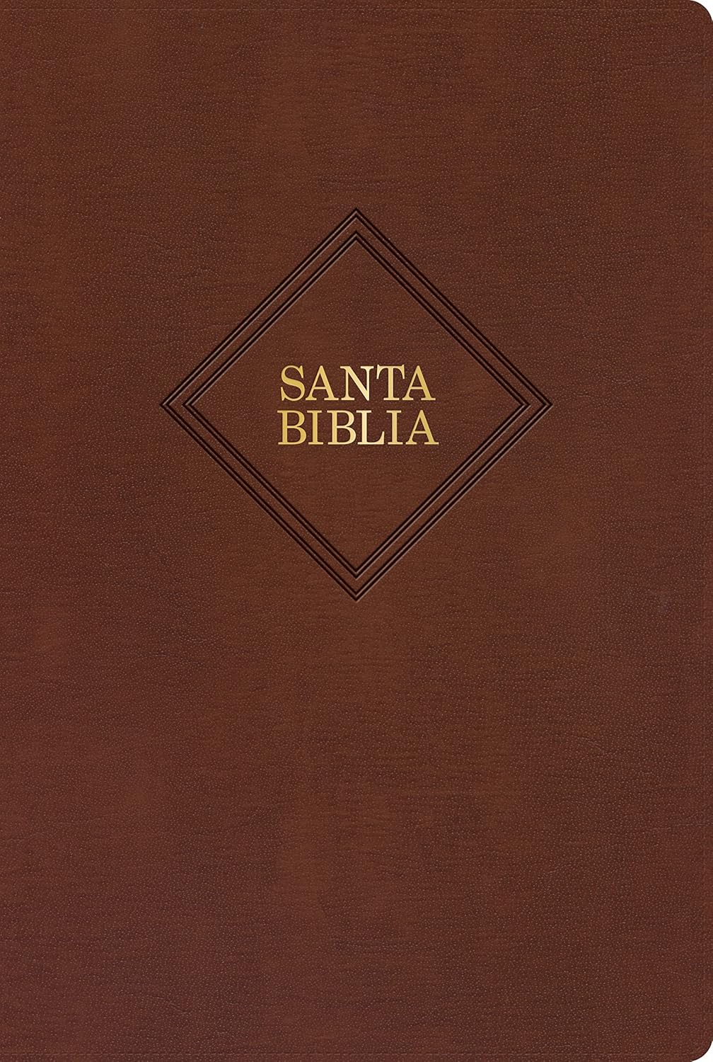 RVR 1960 Biblia letra gigante, café piel fabricada (Edición 2023): Santa Biblia (Spanish Edition) by B&H Español Editorial Staff