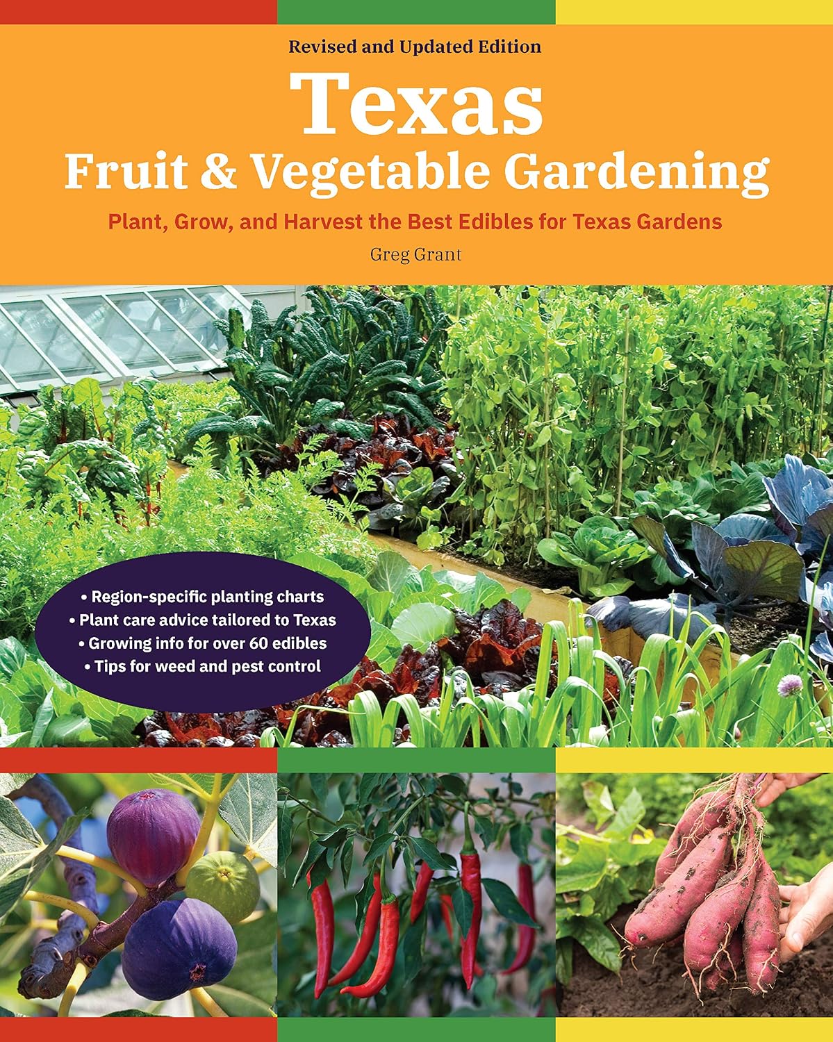 Texas Fruit & Vegetable Gardening, 2nd Edition: Plant, Grow, and Harvest the Best Edibles for Texas Gardens by Greg Grant