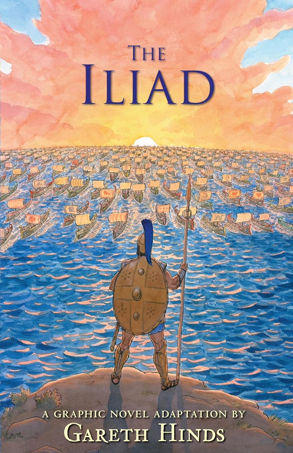 The Iliad: A Graphic Novel: (A Modern Visual Adaptation of Homer's Epic War Story of Greek Mythology for Young Adults) by Gareth Hinds