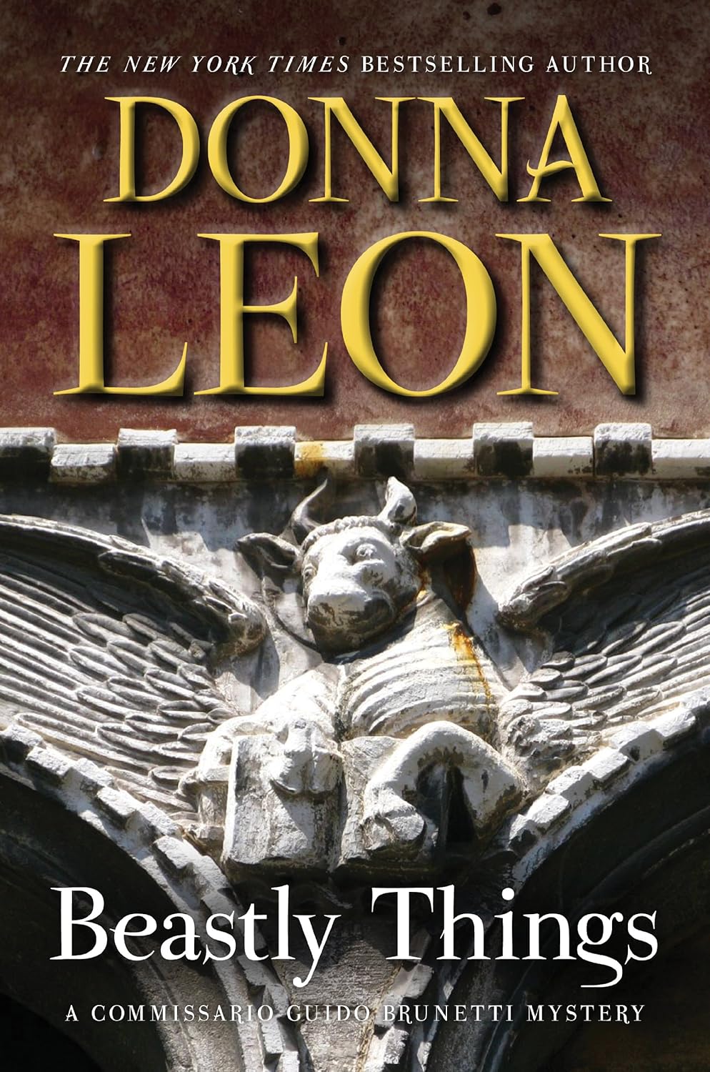 Beastly Things: A Commissario Guido Brunetti Mystery (The Commissario Guido Brunetti Mysteries, 21) by Donna Leon