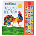 World of Eric Carle, Around the Farm 30-Button Animal Sound Book - Great for First Words - PI Kids by PI Kids