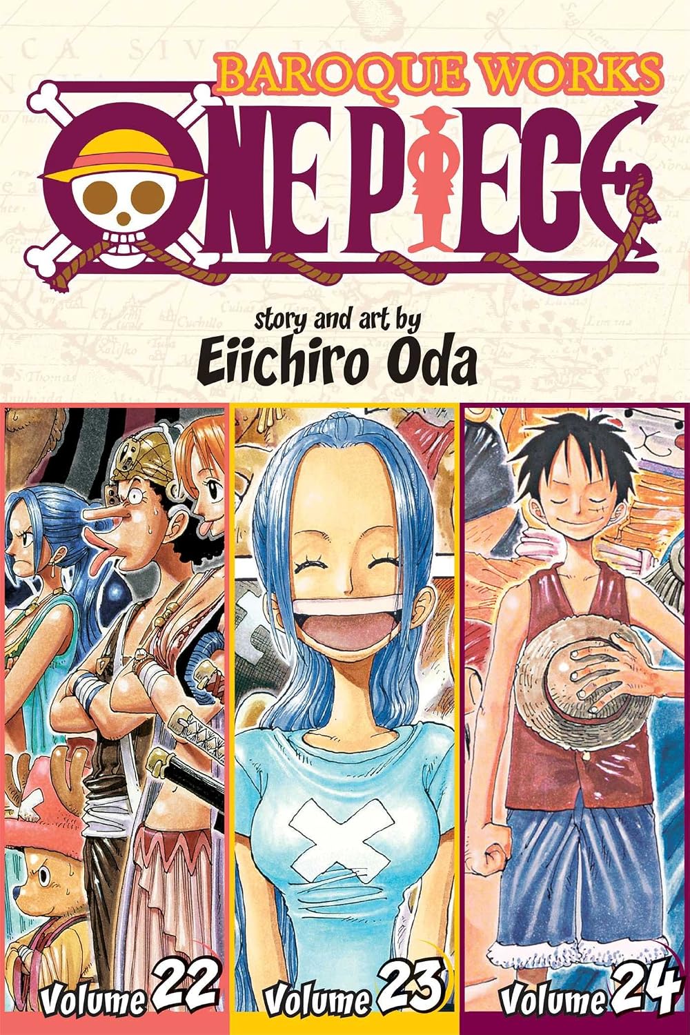 One Piece (Omnibus Edition), Vol. 8: Includes vols. 22, 23 & 24 by Eiichiro Oda